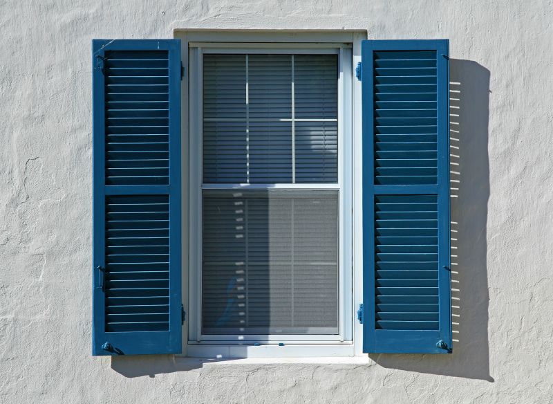 Refinished Shutter Surface